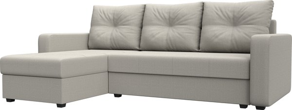 Диван угловой Лига Диванов Ливерпуль Лайт левый / 125985L - фото