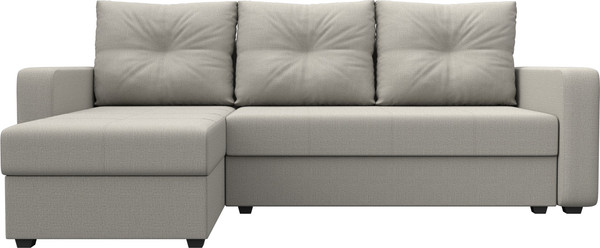 Диван угловой Лига Диванов Ливерпуль Лайт левый / 125985L