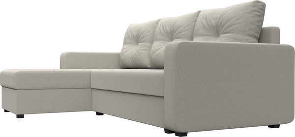 Диван угловой Лига Диванов Ливерпуль Лайт левый / 125985L