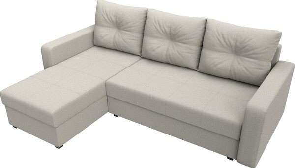 Диван угловой Лига Диванов Ливерпуль Лайт левый / 125985L