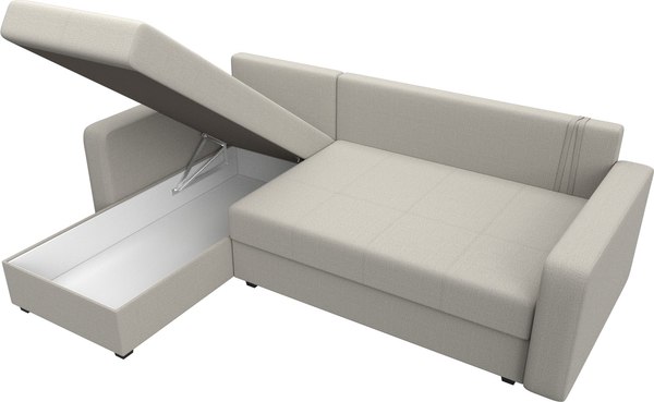 Диван угловой Лига Диванов Ливерпуль Лайт левый / 125985L