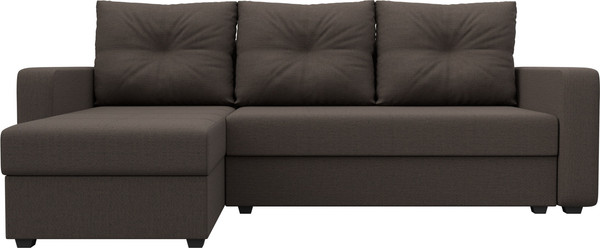 Диван угловой Лига Диванов Ливерпуль Лайт левый / 125986L