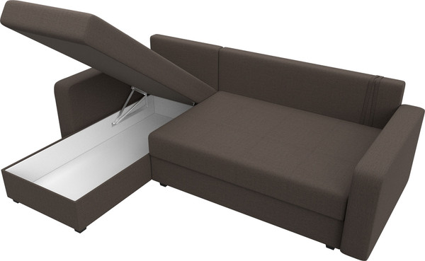 Диван угловой Лига Диванов Ливерпуль Лайт левый / 125986L