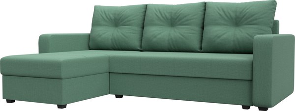 Диван угловой Лига Диванов Ливерпуль Лайт левый / 125987L - фото