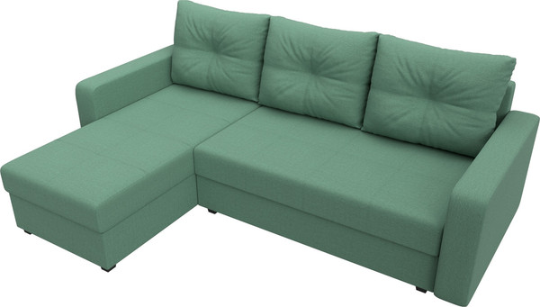 Диван угловой Лига Диванов Ливерпуль Лайт левый / 125987L