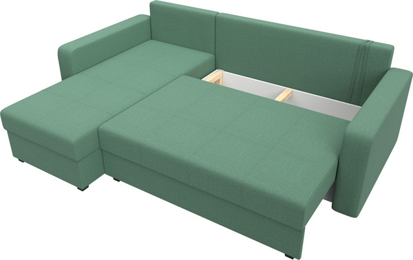 Диван угловой Лига Диванов Ливерпуль Лайт левый / 125987L