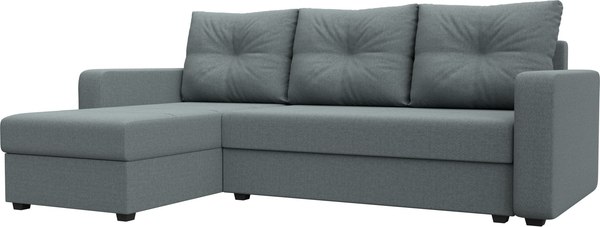 Диван угловой Лига Диванов Ливерпуль Лайт левый / 125988L - фото