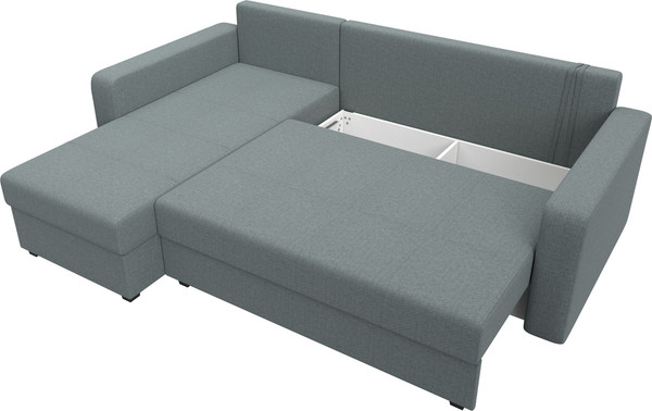 Диван угловой Лига Диванов Ливерпуль Лайт левый / 125988L