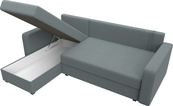 Диван угловой Лига Диванов Ливерпуль Лайт левый / 125988L