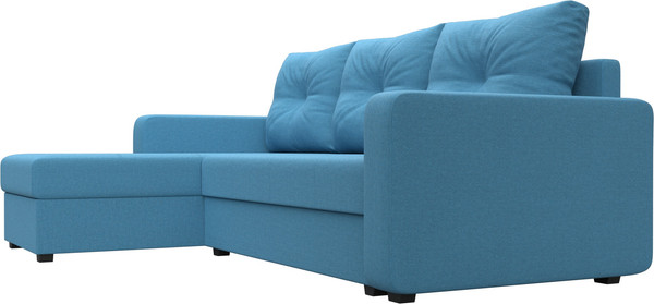 Диван угловой Лига Диванов Ливерпуль Лайт левый / 125989L