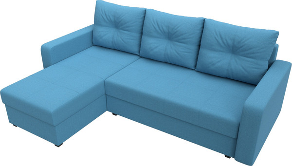 Диван угловой Лига Диванов Ливерпуль Лайт левый / 125989L