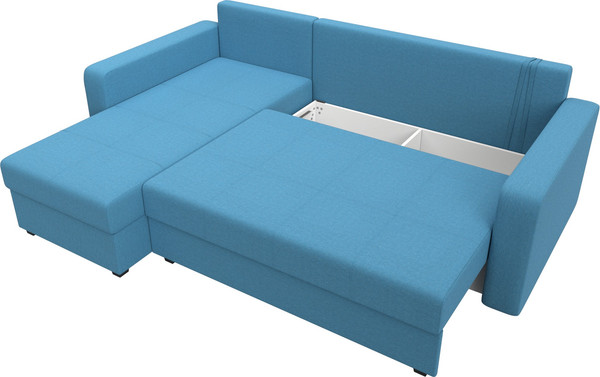 Диван угловой Лига Диванов Ливерпуль Лайт левый / 125989L