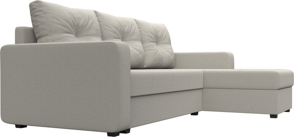 Диван угловой Лига Диванов Ливерпуль Лайт правый / 125985