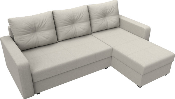 Диван угловой Лига Диванов Ливерпуль Лайт правый / 125985