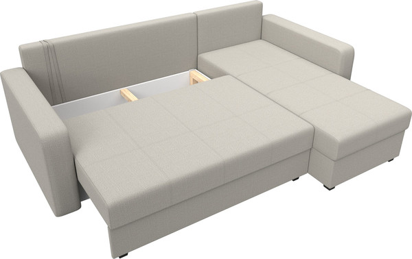 Диван угловой Лига Диванов Ливерпуль Лайт правый / 125985