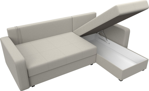 Диван угловой Лига Диванов Ливерпуль Лайт правый / 125985