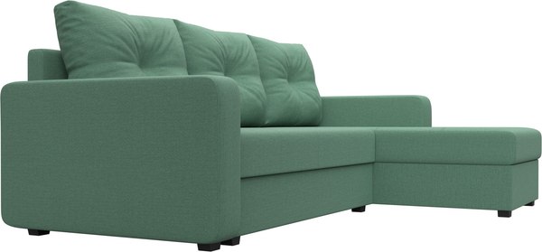 Диван угловой Лига Диванов Ливерпуль Лайт правый / 125987