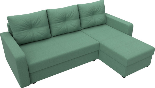 Диван угловой Лига Диванов Ливерпуль Лайт правый / 125987