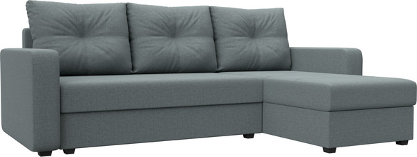 Диван угловой Лига Диванов Ливерпуль Лайт правый / 125988 - фото