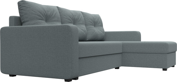 Диван угловой Лига Диванов Ливерпуль Лайт правый / 125988