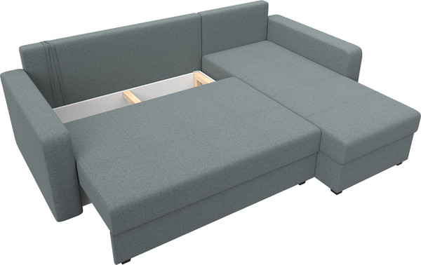 Диван угловой Лига Диванов Ливерпуль Лайт правый / 125988