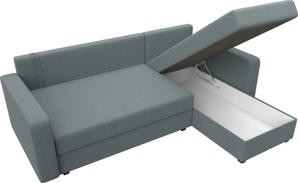 Диван угловой Лига Диванов Ливерпуль Лайт правый / 125988