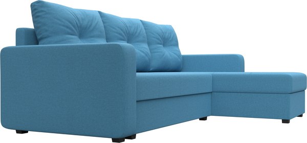 Диван угловой Лига Диванов Ливерпуль Лайт правый / 125989