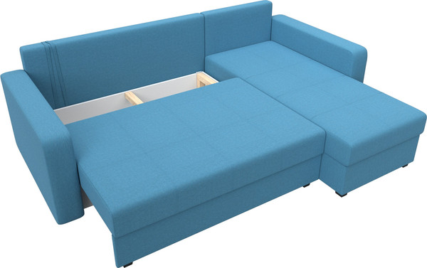 Диван угловой Лига Диванов Ливерпуль Лайт правый / 125989