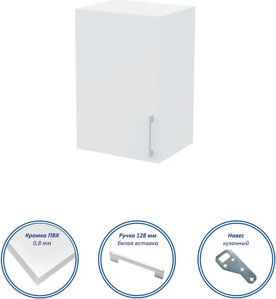 Шкаф навесной для кухни Горизонт Мебель Настя 400