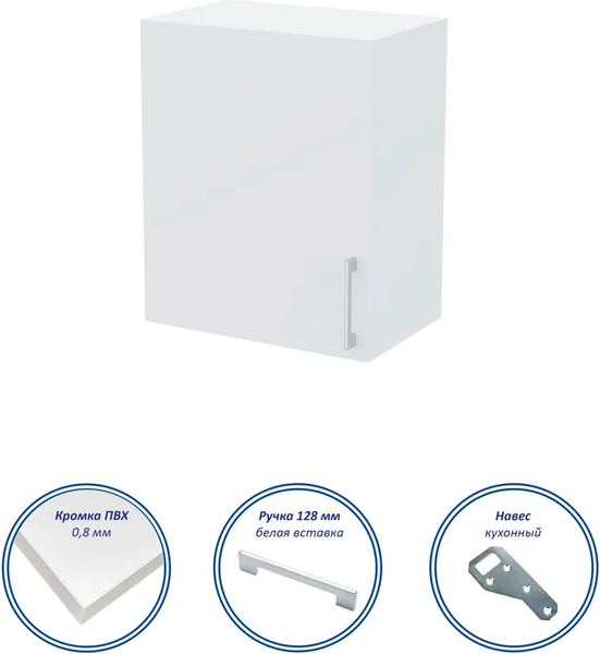 Шкаф навесной для кухни Горизонт Мебель Настя 500