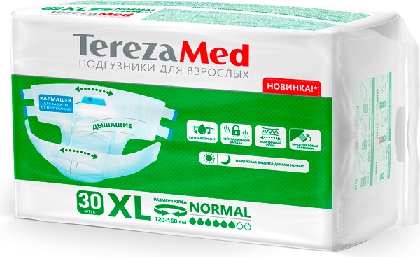 Подгузники для взрослых Tereza XL Normal - фото