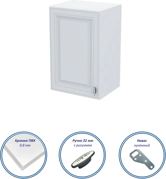 Шкаф навесной для кухни Горизонт Мебель Настя 400