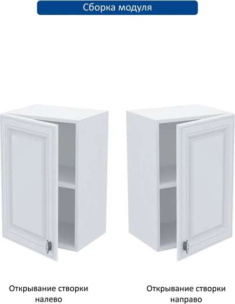 Шкаф навесной для кухни Горизонт Мебель Настя 400