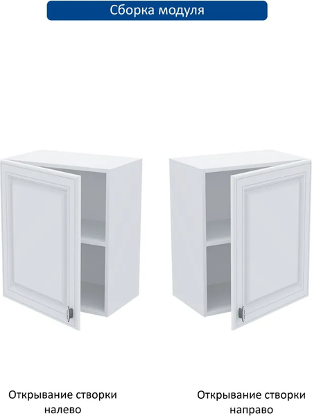 Шкаф навесной для кухни Горизонт Мебель Настя 500