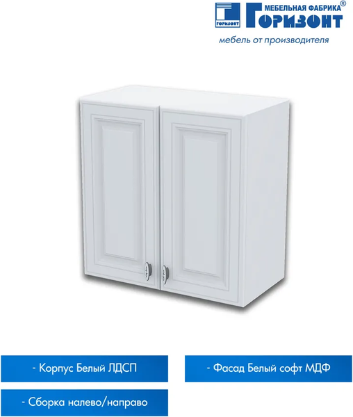 Шкаф навесной для кухни Горизонт Мебель Настя 600