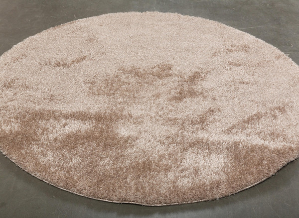 Коврик Radjab Carpet Паффи Шагги Круг 8 P001A