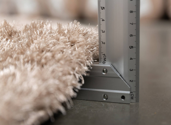 Коврик Radjab Carpet Паффи Шагги Круг 8 P001A