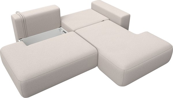 Диван угловой Лига Диванов Лига-036 НПБ Модерн правый / 127782