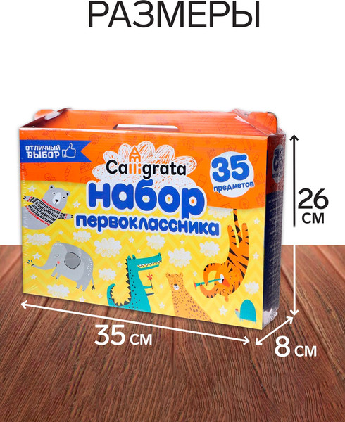 Набор школьника Calligrata Отличный выбор / 7148566