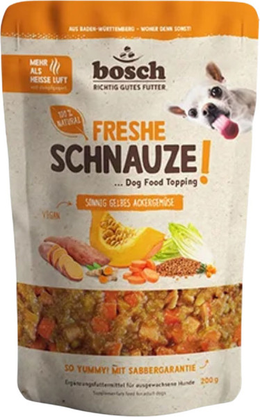 Влажный корм для собак Bosch Petfood Freshe Schnauze желтые полевые овощи - фото