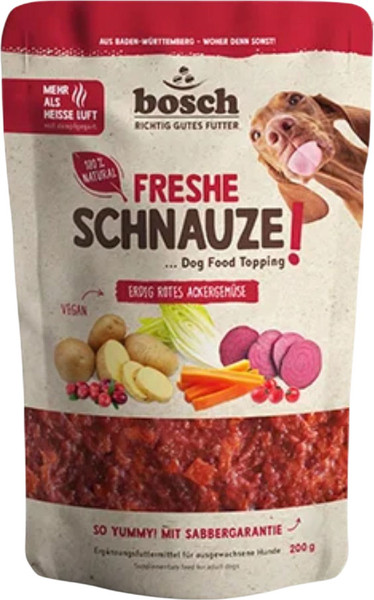 Влажный корм для собак Bosch Petfood Freshe Schnauze красные полевые овощи - фото