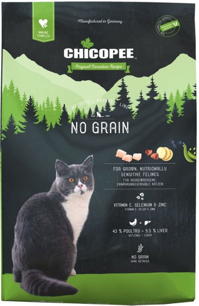 Сухой корм для кошек Chicopee HNL No Grain - фото