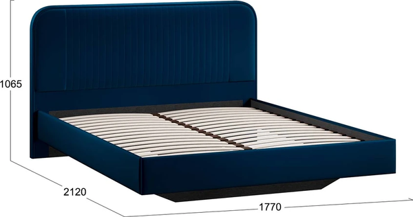 Каркас кровати ТриЯ Тиффани тип 1 160x200