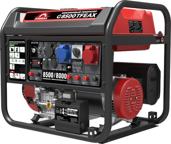 Бензиновый генератор SUNREKA G8500TFEAX