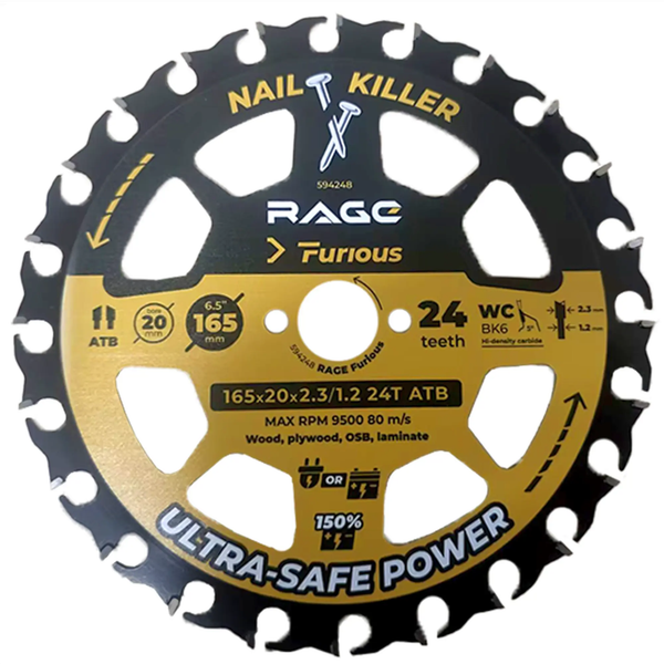 Пильный диск Vira Furious Wood&Nails / 594248 - фото