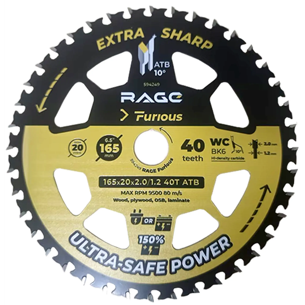 Пильный диск Vira Furious Wood Finish 594249 - фото