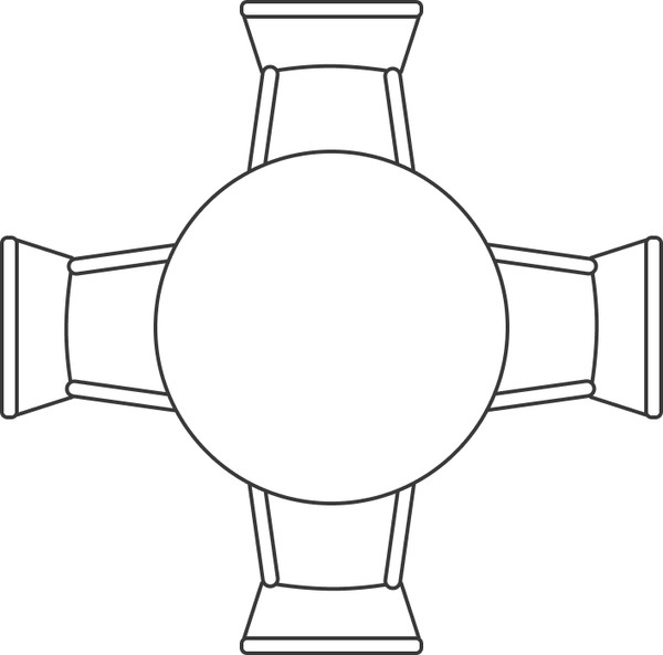 Обеденный стол Notta Барел 90 / 619885