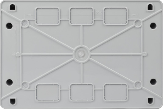 Бокс пластиковый ЭРА Comfort ЩРН-П-12 IP41 / Б0067252