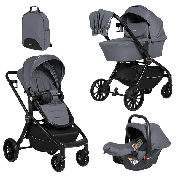 Детская универсальная коляска Farfello Baby Shell 2025 3в1 / BBS-014