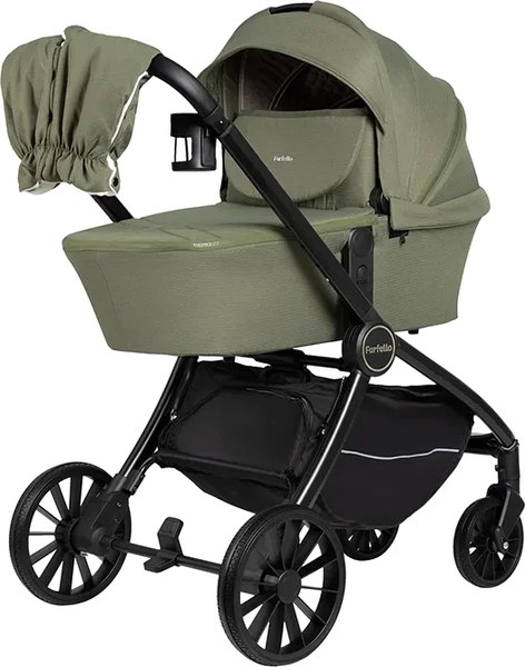 Детская универсальная коляска Farfello Baby Shell 2025 3в1 / BBS-015 - фото
